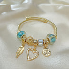 Bracciale Geometrico Cuore – Design Aperto